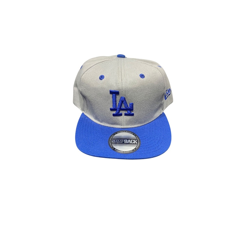 LA Dodgers Hat Snapback Gray‎ Blue Baseball Cap